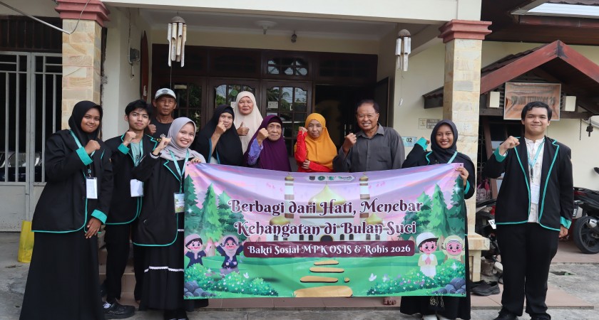 Ramadan Penuh Kepedulian, Siswa SKADA Berbagi Sembako dan Takjil