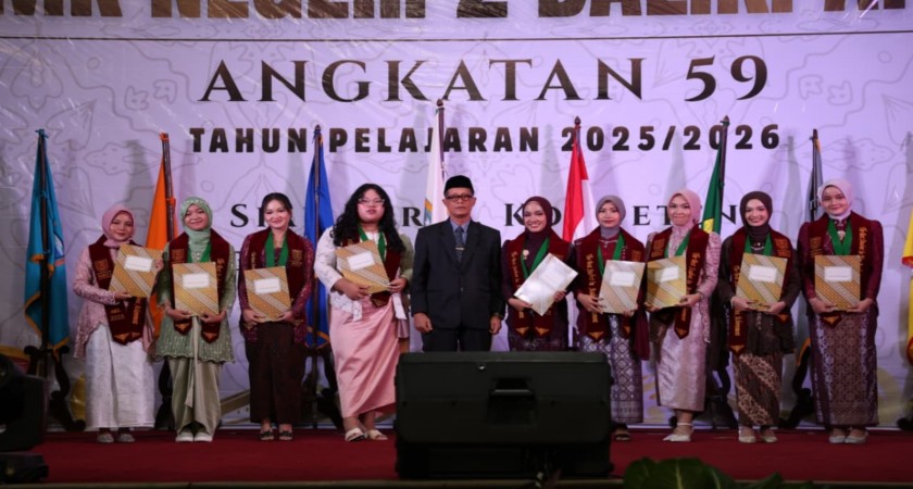 Siap Kerja dan Kompeten: Momen Haru Pengukuhan Angkatan 59 SMK Negeri 2 Balikpapan