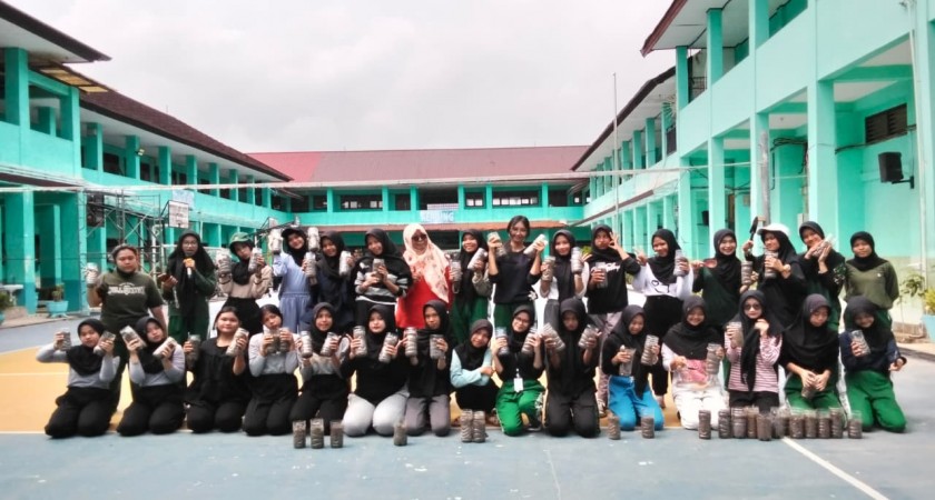 NAMBER Skada: Kegiatan Sederhana yang Bisa Mengubah Cara Siswa SMKN 2 Balikpapan Peduli Lingkungan