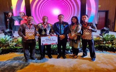Pas Momen Ultah Ke-59 Sekolah, GTK Skada Raih Gupres 1 Kaltim