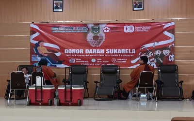 Setetes Darah untuk Sejuta Harapan, SMKN 2 Balikpapan Gelar Donor Sukarela